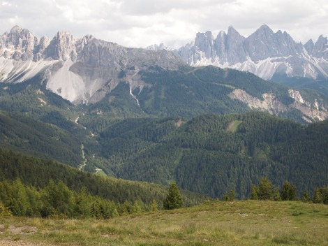 Dolomites from Val Croce